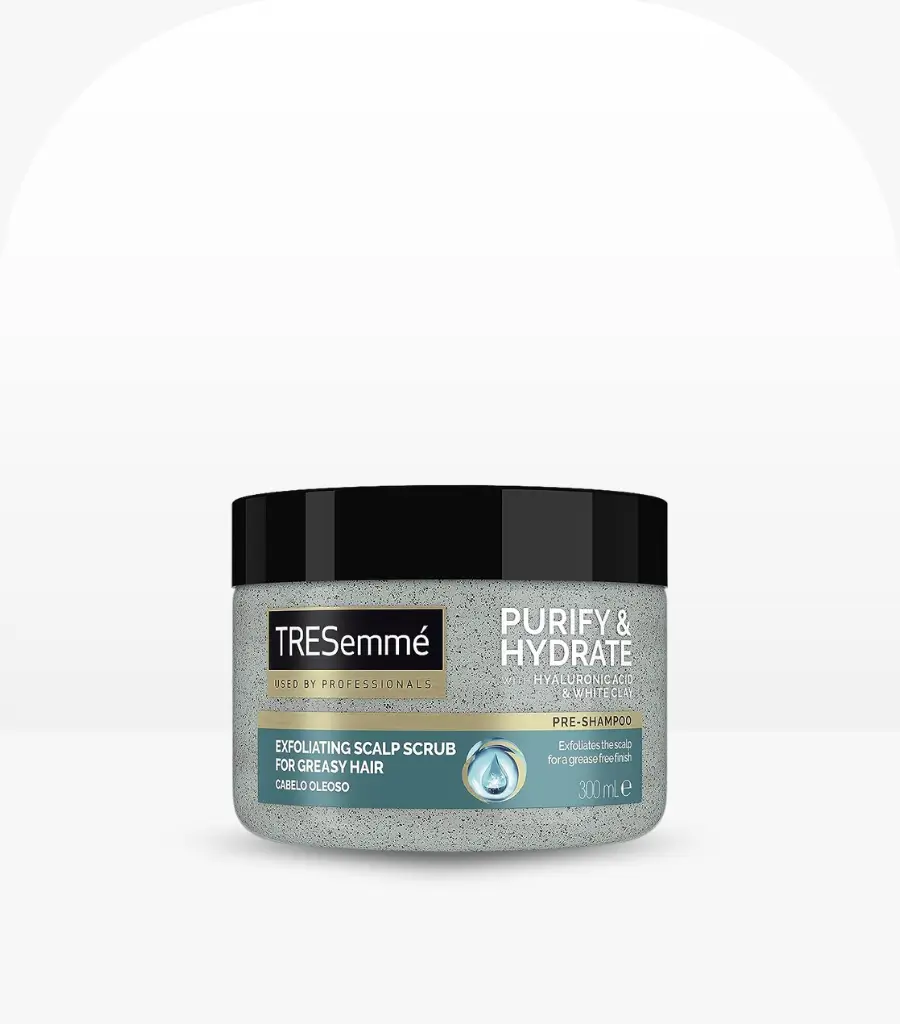 Tresemme Purify & Hydrate Pre Scalp Scrub 300ml - Scalp Exfoliator for Oily Hair