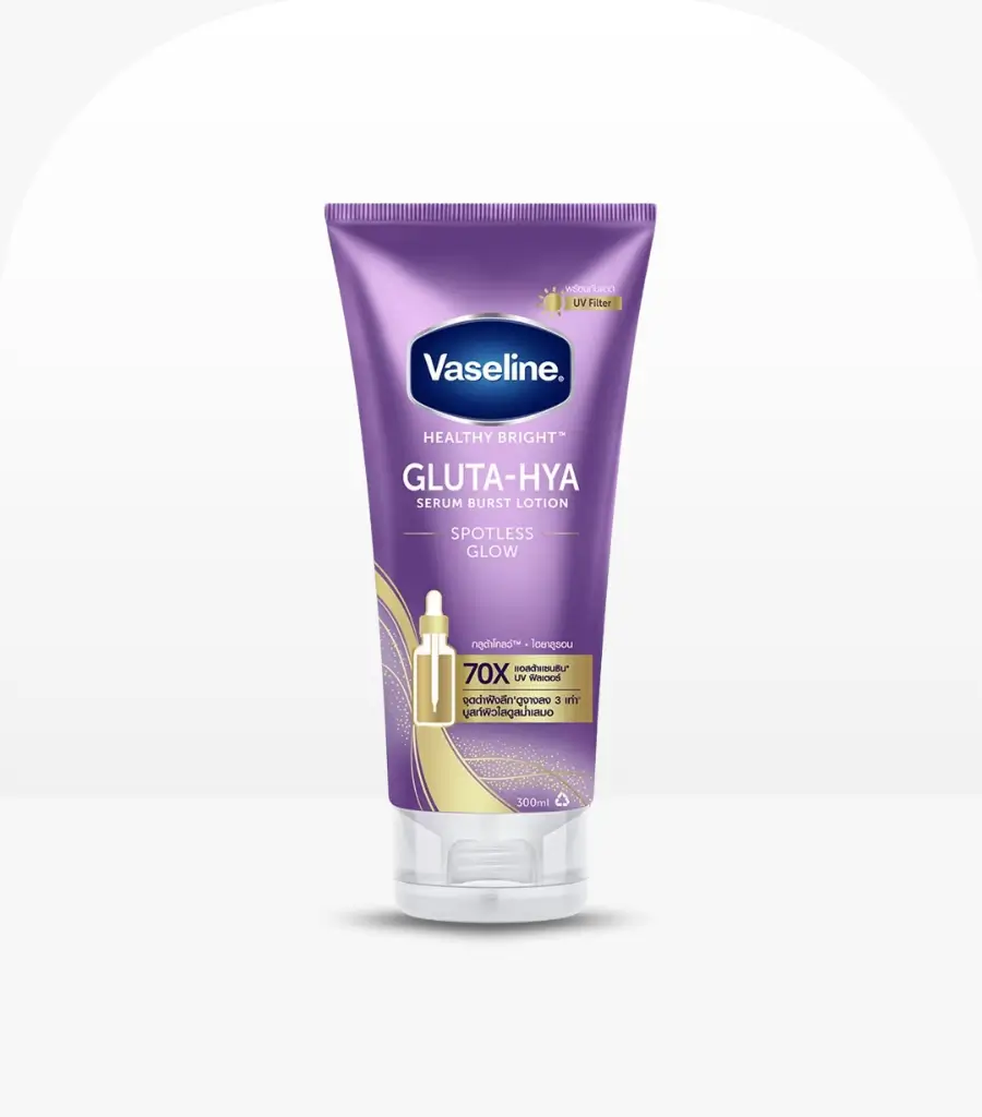 Vaseline Healthy Bright Gluta Hya Serum Burst lotion Spotless Glow 290ml
