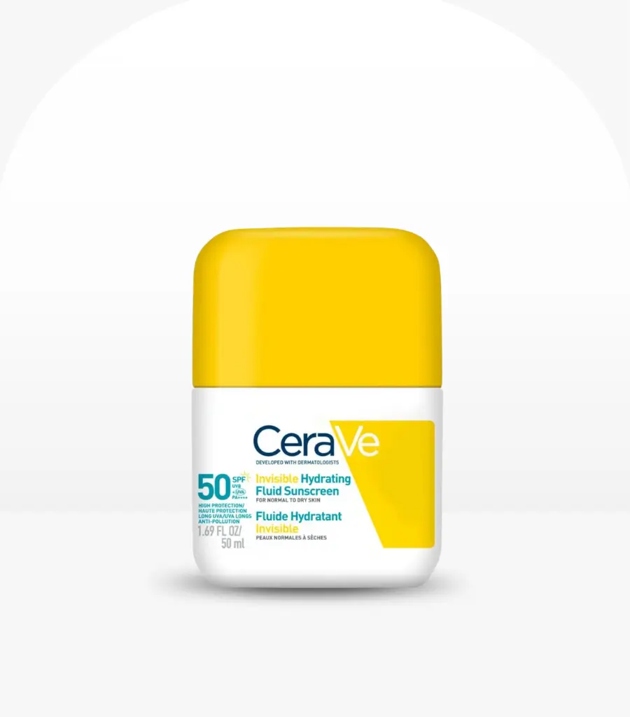 CeraVe Invisible Hydrating Fluid Sunscreen SPF50 50ml