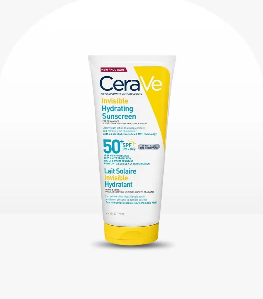 Cerave Invisible Hydrating Sunscreen SPF50 177ml