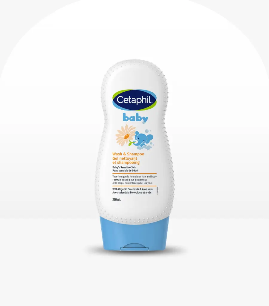 Cetaphil Baby Wash & Shampoo Gel Nettoyant 230ml