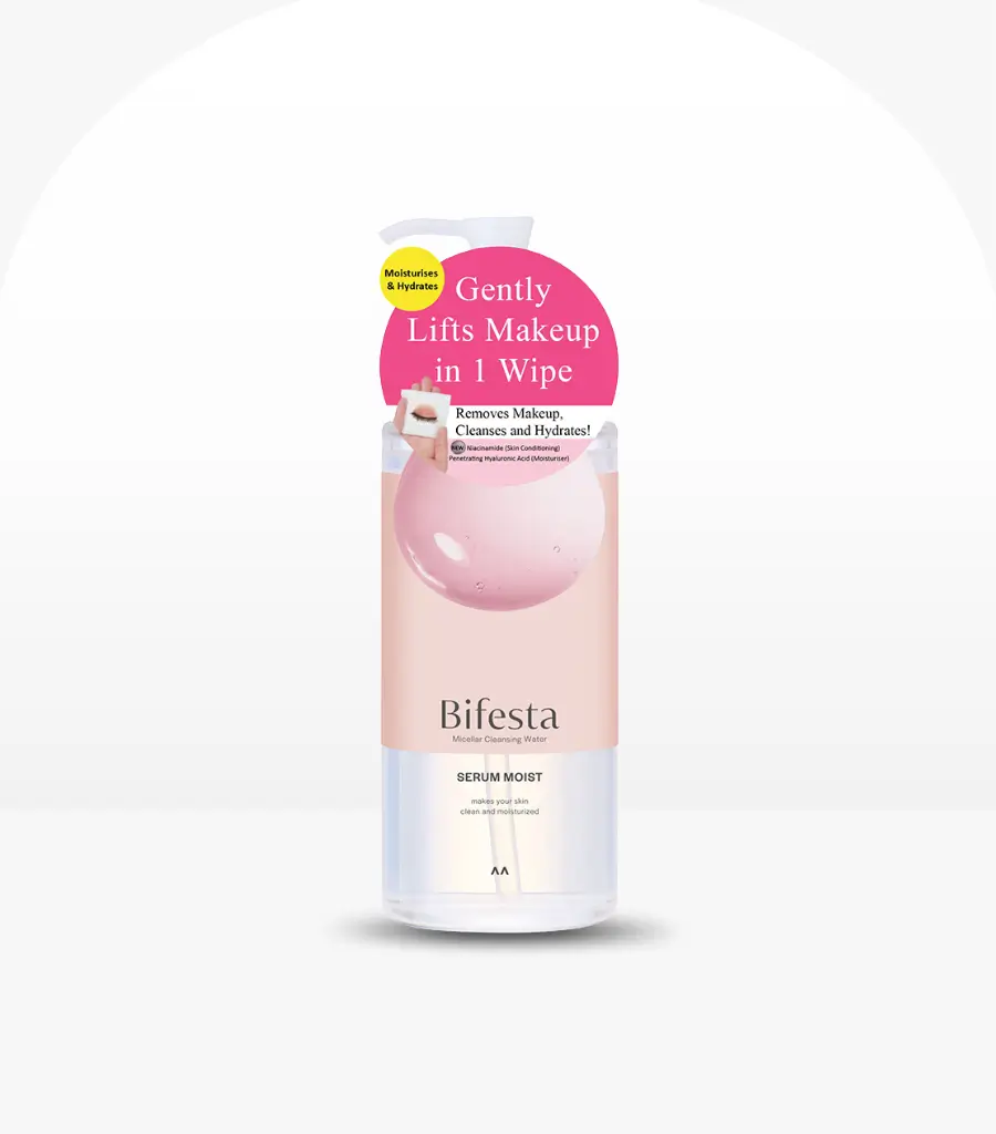 Bifesta Micellar Cleansing Water - Serum Moist 400ml
