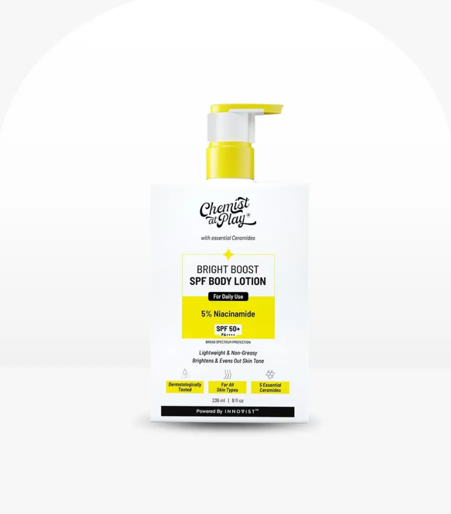 Chemist At Play Bright Boost SPF50+ Body Lotion 236ml