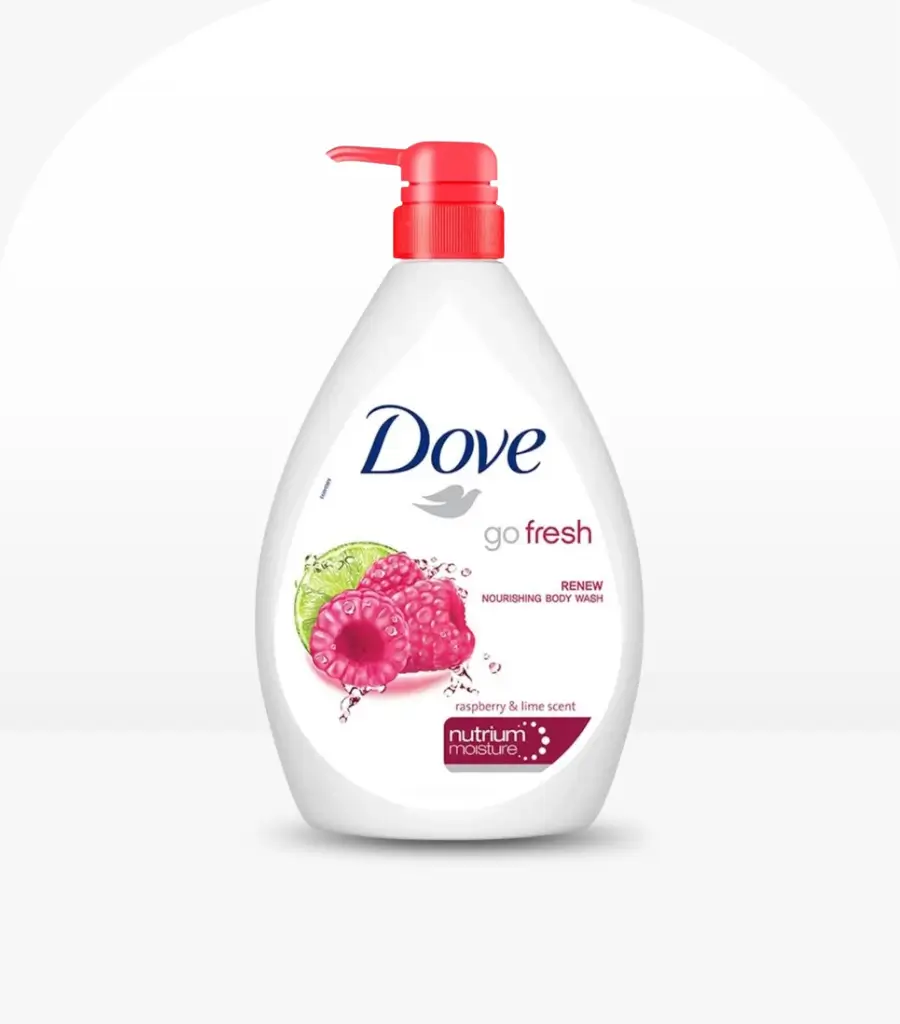 Dove Go Fresh Raspberry & Lime Scent Body Wash 800ml