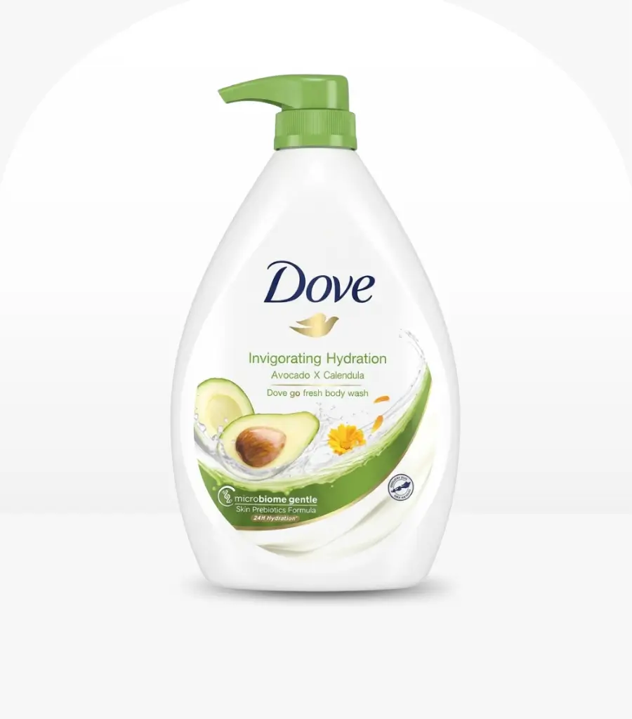 Dove Invigorating Hydrating Body Wash 1 Liter