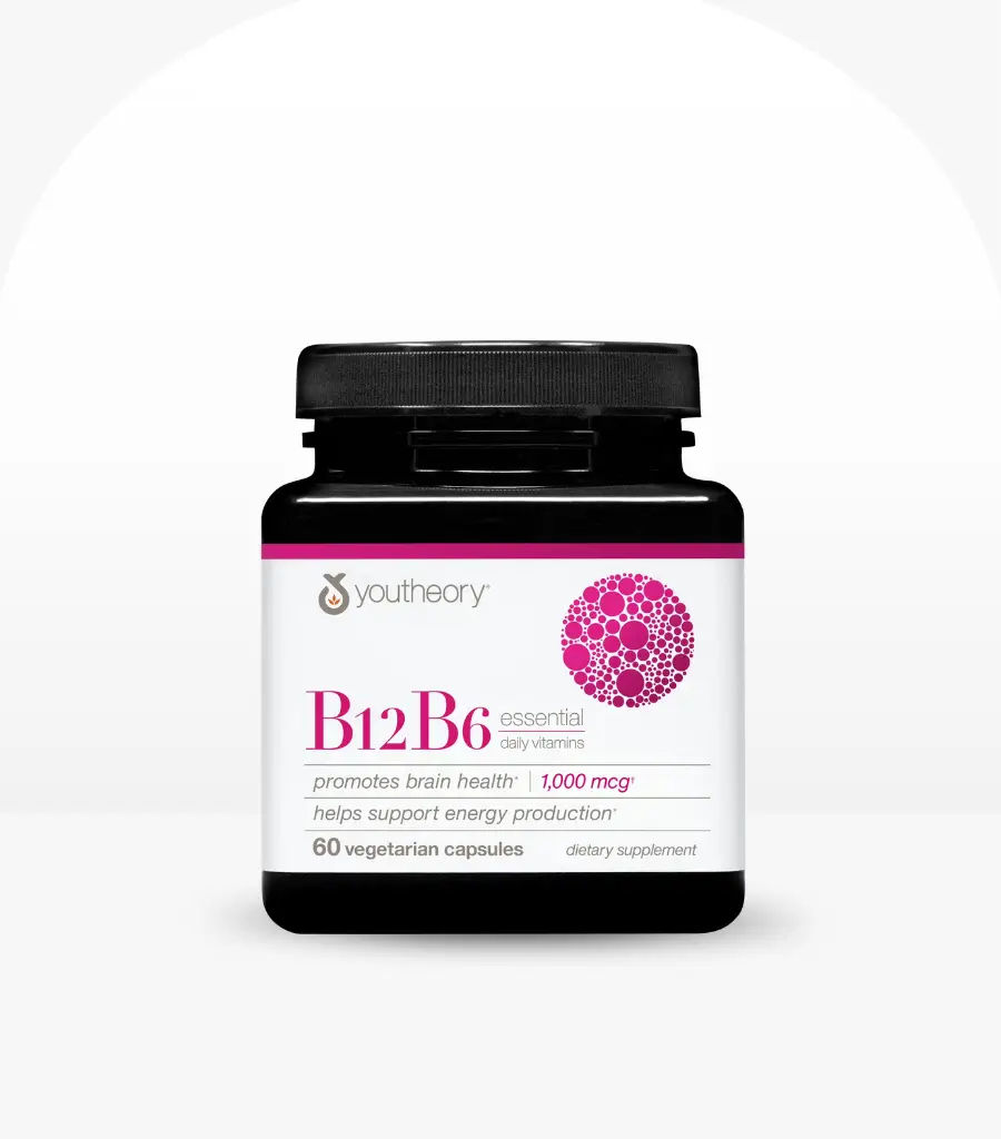 Youtheory B12B6 Essential Brain Health 60 Gummies