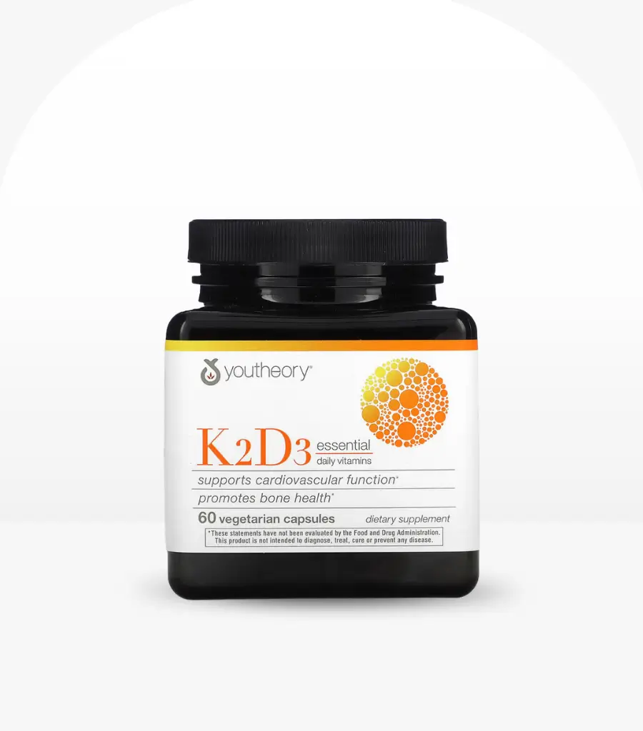 Youtheory K2D3 Essentielles Bone Health 60 Gummies