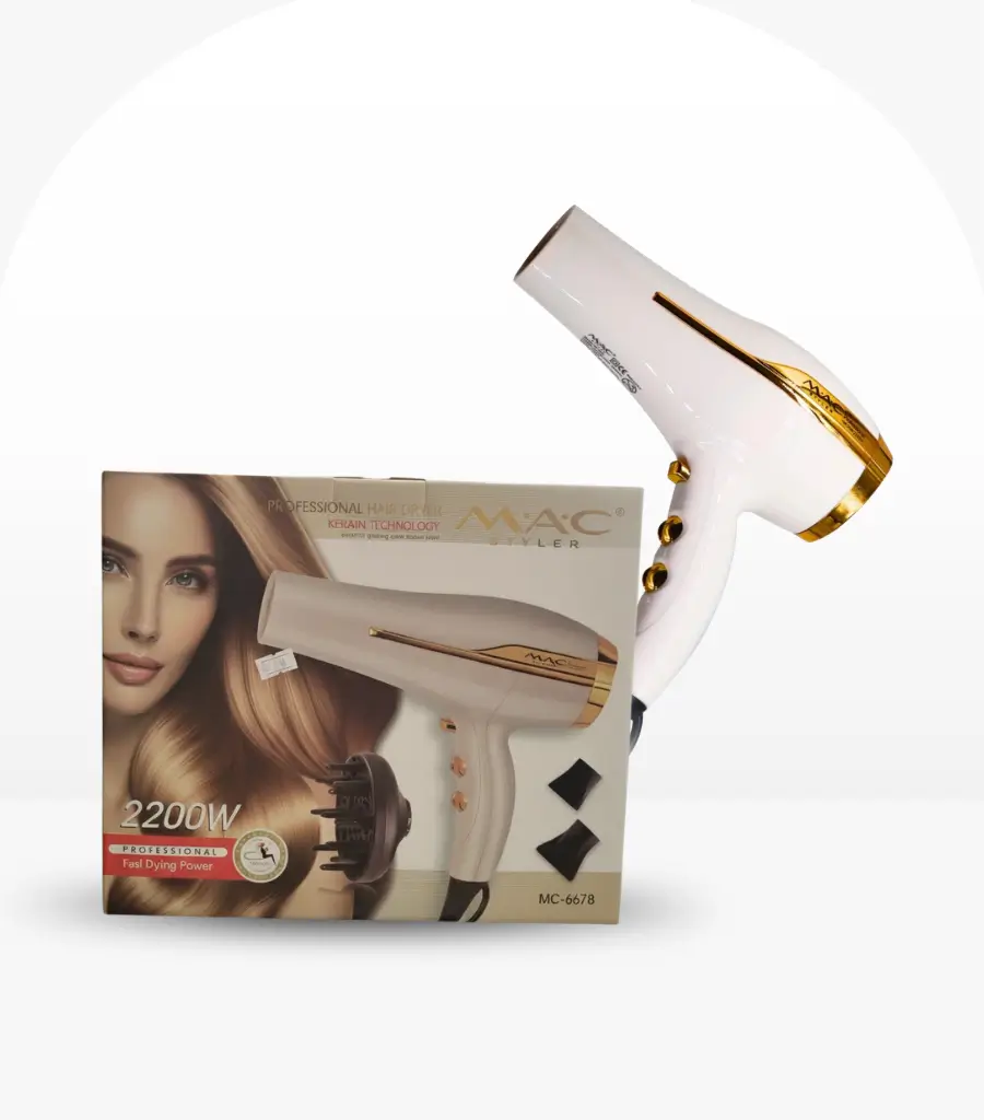 Mac Styler Keratin Therapy 2200w Hair Dryer MC-6678