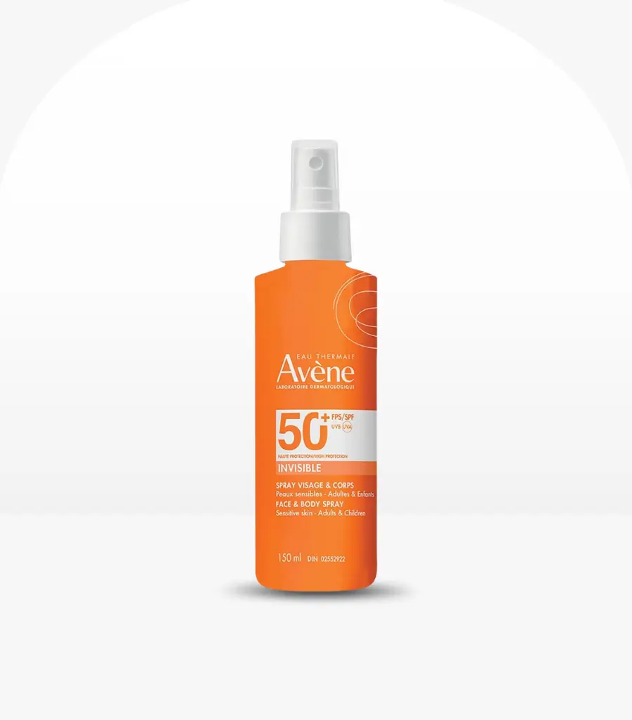 Eau Thermale Avene Invisible Sunscreen Spray Face and Body SPF50 150ml