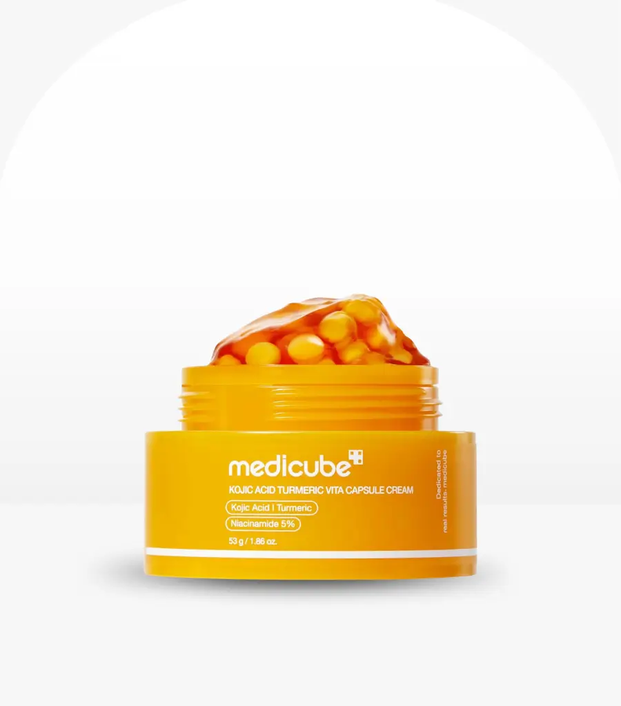 Medicube Kojic Acid Turmeric Vita Capsule Cream 53g pack shot image