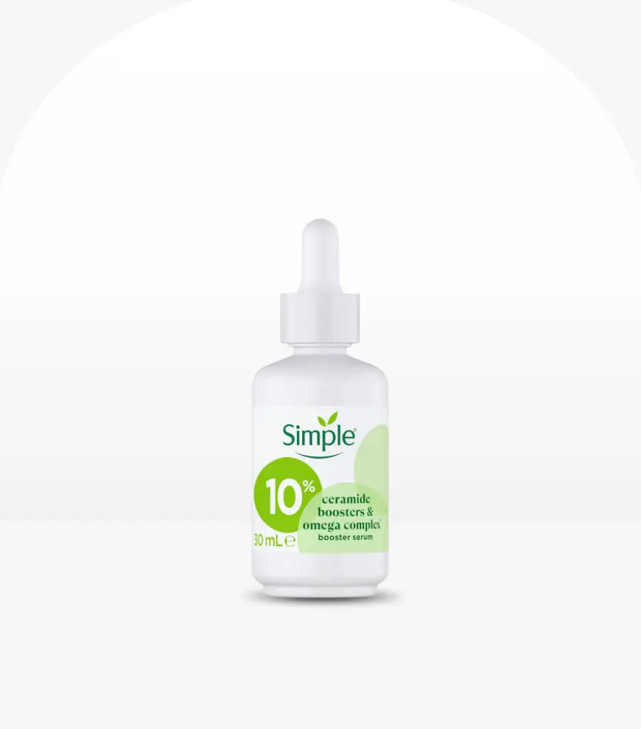 Simple 10% Ceramide Boosters & Omega Complex Booster Serum 30ml pack shot image