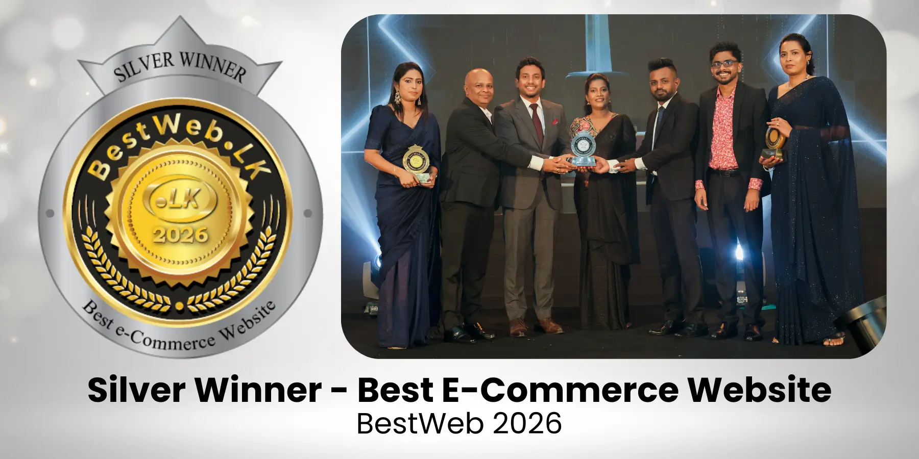 Silver Winner – Best E-Commerce Website – BestWeb 2026