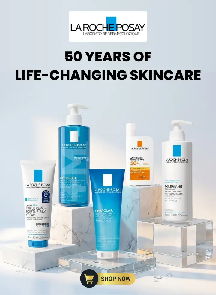 La Roche-Posay dermatological skincare products for sensitive and problem skin in Sri Lanka at Watsans.lk