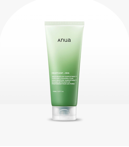 ANUA Heartleaf Quercetinol Pore Deep Cleansing Foam 150ml – Gentle BHA Face Wash for Acne-Prone Skin in Sri Lanka