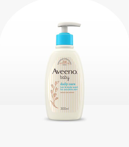 Aveeno Baby Daily Care Hair and Body Wash 300ml – Gentle Baby Bath Wash Sri Lanka